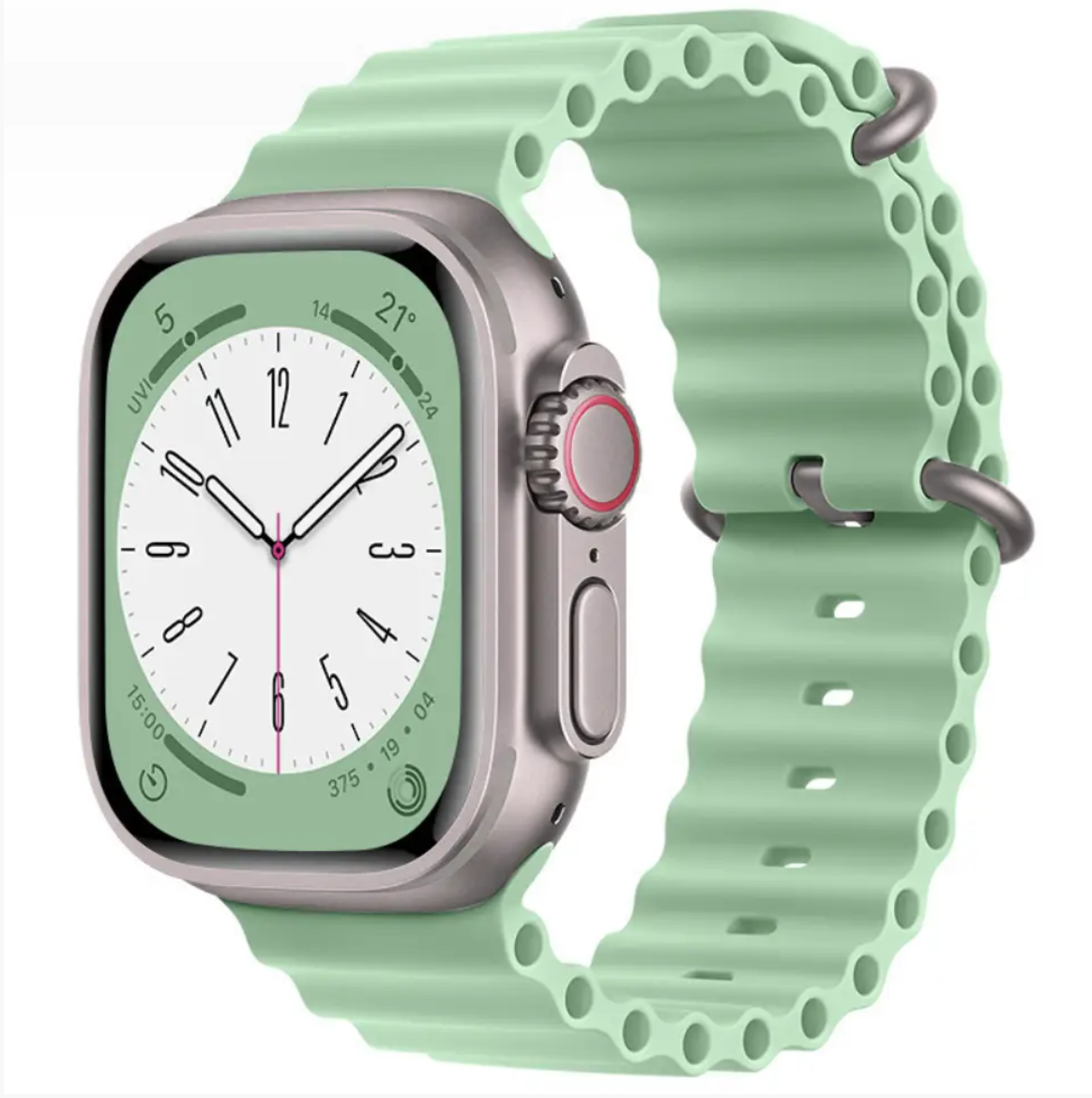 Ремінець Ocean Band для Apple Watch 42/44/45/49 mm Pistachio