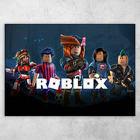 Плакат постер "Roblox / Роблокс" №4