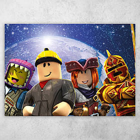 Плакат постер "Roblox / Роблокс" №5