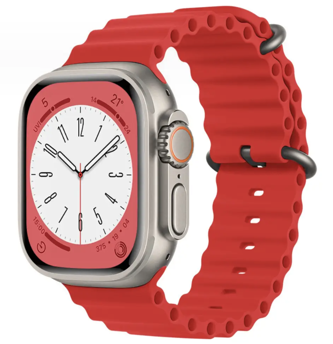 Ремінець Ocean Band для Apple Watch 42/44/45/49 mm Red