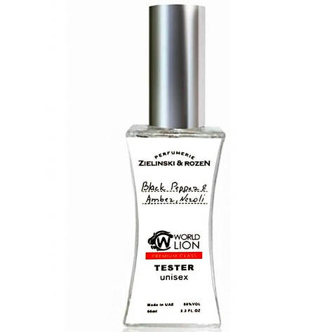 Zelinski & Rozen Black Pepper & Amber, Neroli ТЕСТЕР Premium Class унісекс 60 мл, фото 2