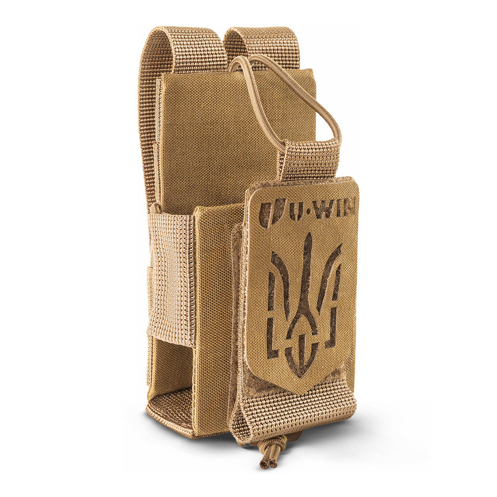 Підсумок під рацію тактичний/універсальний чохол U-WIN PRO Cordura 1000 Койот