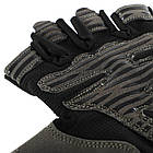 Рукавиці для фітнесу спортивні Zelart Hard Touch 4462 розмір XL Black-Grey, фото 6