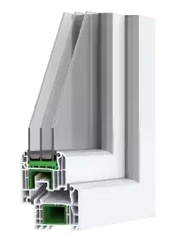 Металопластикові вікна Steko Ideal 4000, фото 1