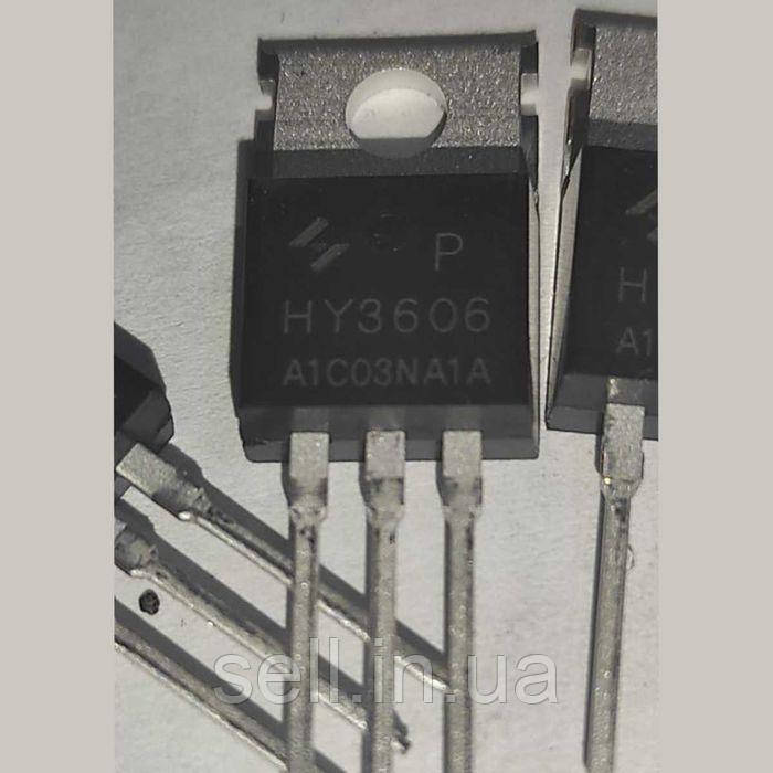Транзистор HY3606 • N-CHANNEL MOSFET • 60V 160A • Низький опір • Для силових схем, фото 1