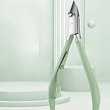 Манікюрний набір 18 в 1 Професійний набір інструментів для манікюру та педикюру SZK102 М'ятний, фото 4