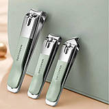 Манікюрний набір 18 в 1 Професійний набір інструментів для манікюру та педикюру SZK102 М'ятний, фото 8