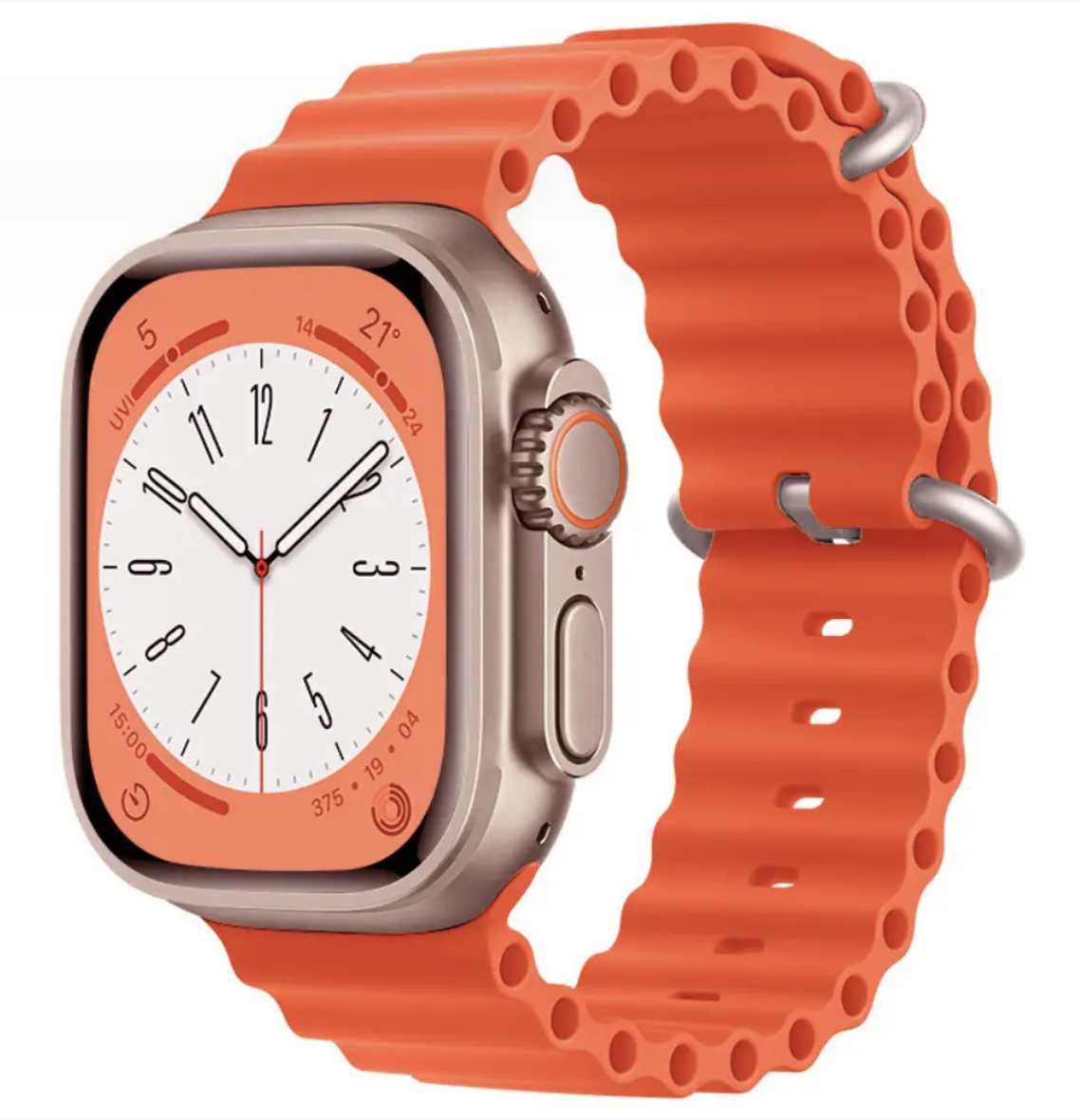 Ремінець Ocean Band для Apple Watch 42/44/45/49 mm Orange