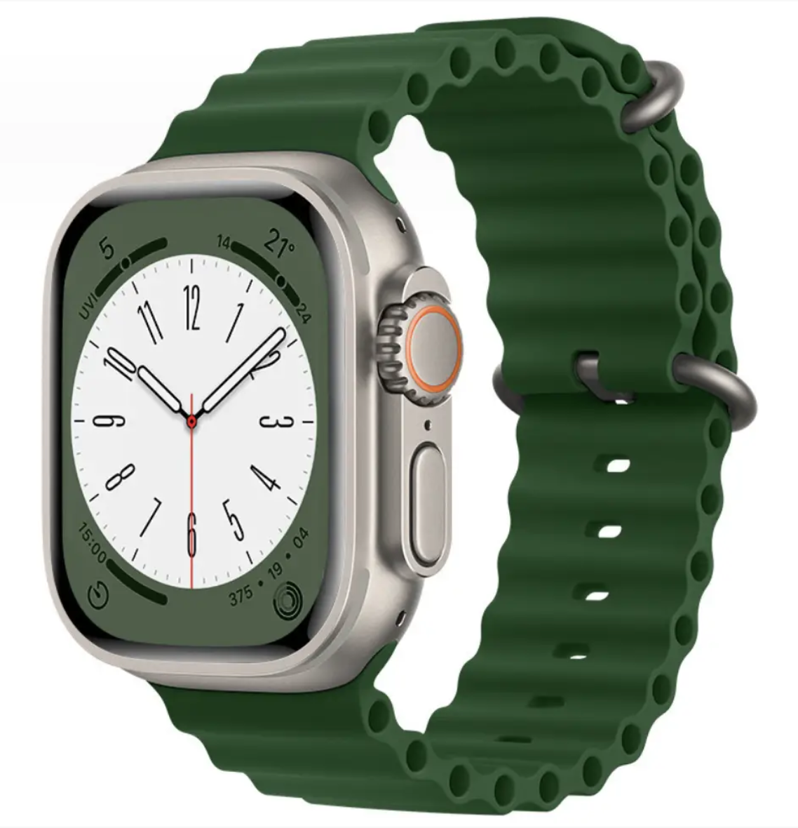 Ремінець Ocean Band для Apple Watch 42/44/45/49 mm Orange