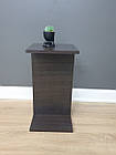 Приставний столик - приліжкова тумба колір венге висота 57 см, фото 2