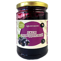 Джем смородина Єгастроном Egastronom 360g 20шт/ящ (Код: 00-00013053)
