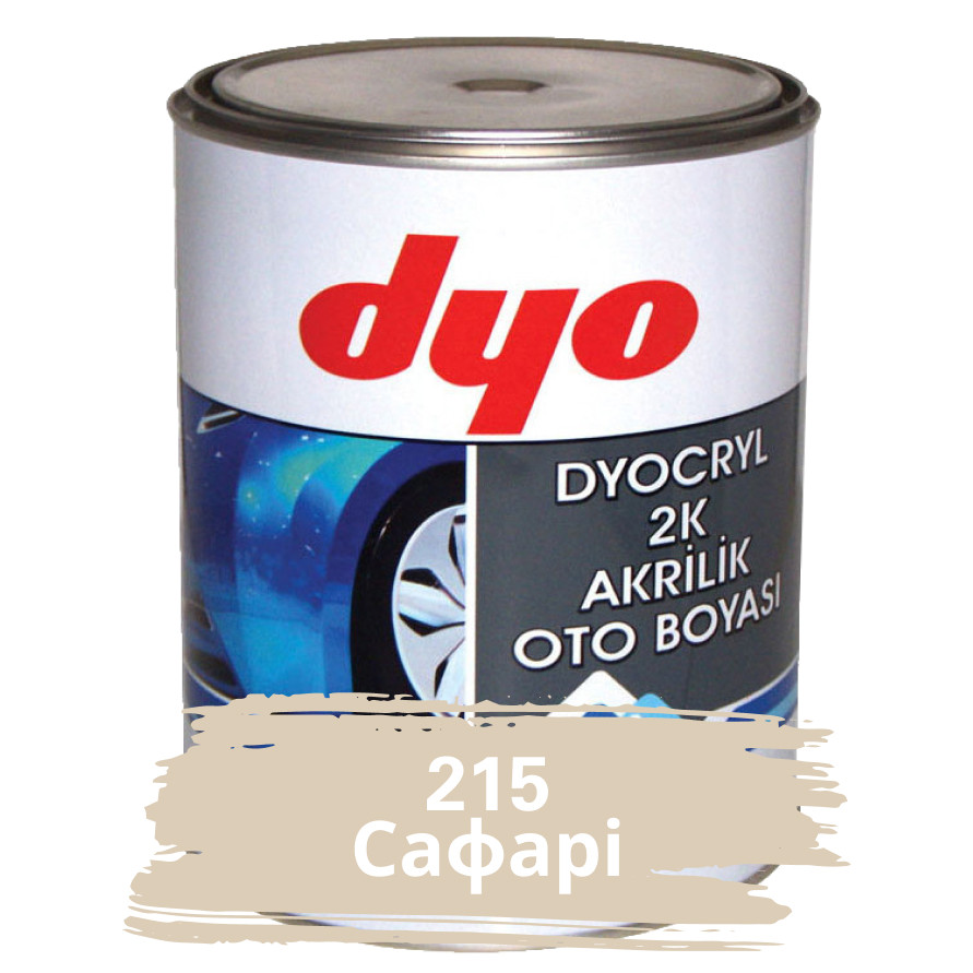 215 Сафарі Акрилова фарба DYO 1 кг (без затверджувача), фото 1