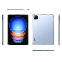 Протиударний силіконовий чохол WXD на планшет Xiaomi Pad 6S Pro (12.4") / прозорий, фото 6