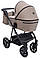Коляска 2 в 1 Bair Vega ECO VE-04 капучино, фото 4