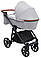 Коляска 2 в 1 Bair Palermo BP-03 сірий, фото 4