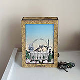 Середній Фігурний Дерев'яний Пазл Woods Story Харків L, фото 2