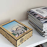 Середній Фігурний Дерев'яний Пазл Woods Story Харків L, фото 4