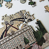 Середній Фігурний Дерев'яний Пазл Woods Story Харків L, фото 6