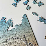 Середній Фігурний Дерев'яний Пазл Woods Story Харків L, фото 8