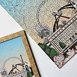 Середній Фігурний Дерев'яний Пазл Woods Story Харків L, фото 9