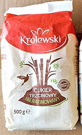 Тростяний цукор Krolewski 500 г.