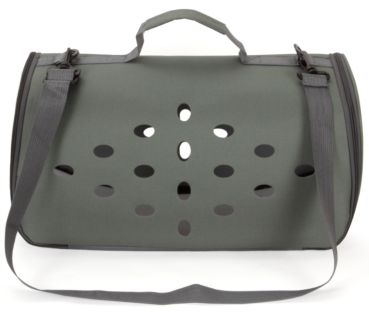 Сумка для перенесення котів та собак 48x26x25 см CosmoPet CP-12 Gray