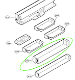 Полка двері холодильника LG для GR-H802 GR-M802, фото 2