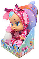 Лялька пупс, що плаче, говорить та сміється в костюмі кажана 25,5 см Baby Lovely із соскою та пляшечкою