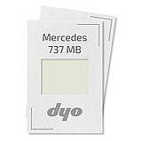 Mercedes 737 MB Акрилова фарба DYO 1 л (без затверджувача), фото 2