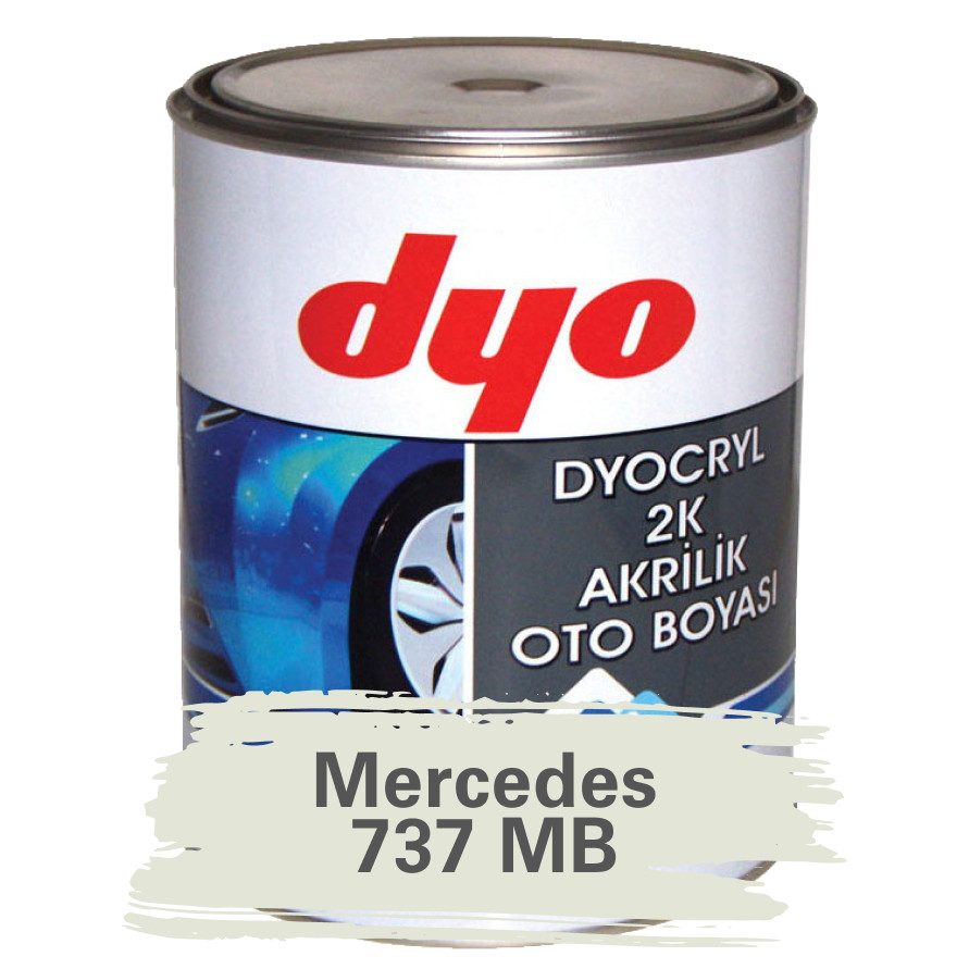 Mercedes 737 MB Акрилова фарба DYO 1 л (без затверджувача)