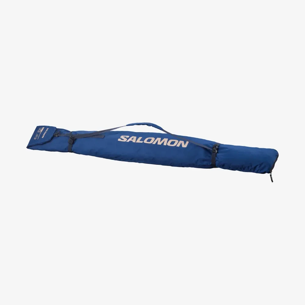Чохол для гірських лиж Salomon original 1 pair 160-210 navy peony/night , Розмір: один (MD)