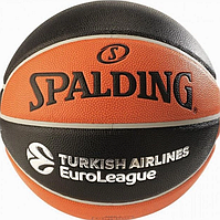 Баскетбольні м'ячі Spalding euroleague tf-150 помаранчевий , Розмір: 7 (MD)