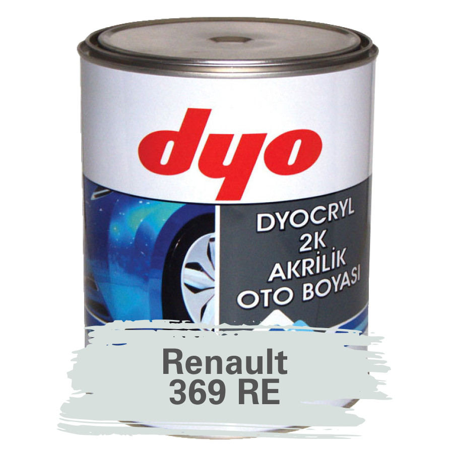 Renault 369 RE Біла Акрилова фарба DYO 1 л (без затверджувача)