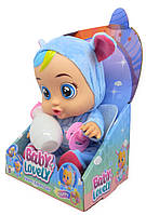 Лялька пупс розмовляє плаче сміється в костюмі хмаринки 25,5 см Baby Lovely з соскою і пляшечкою