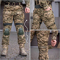 Штани з наколінниками) піксель стрейч Grifon Rip-Stop 54 (Tornado Hawk)