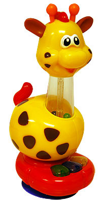 Іграшка Жирафик на присоску фірми "Kiddieland"
