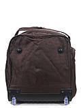 Сумка на колесах гігант XL корич 85х39х42см/134л/3.8кг/Snowball 371-82, фото 5