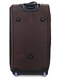 Сумка на колесах гігант XL корич 85х39х42см/134л/3.8кг/Snowball 371-82, фото 3