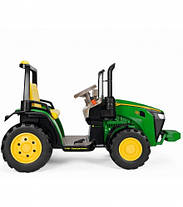 Електромобіль Peg-Рerego John Deere Dual Force Traktor, фото 3