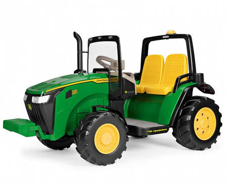 Електромобіль Peg-Рerego John Deere Dual Force Traktor, фото 1