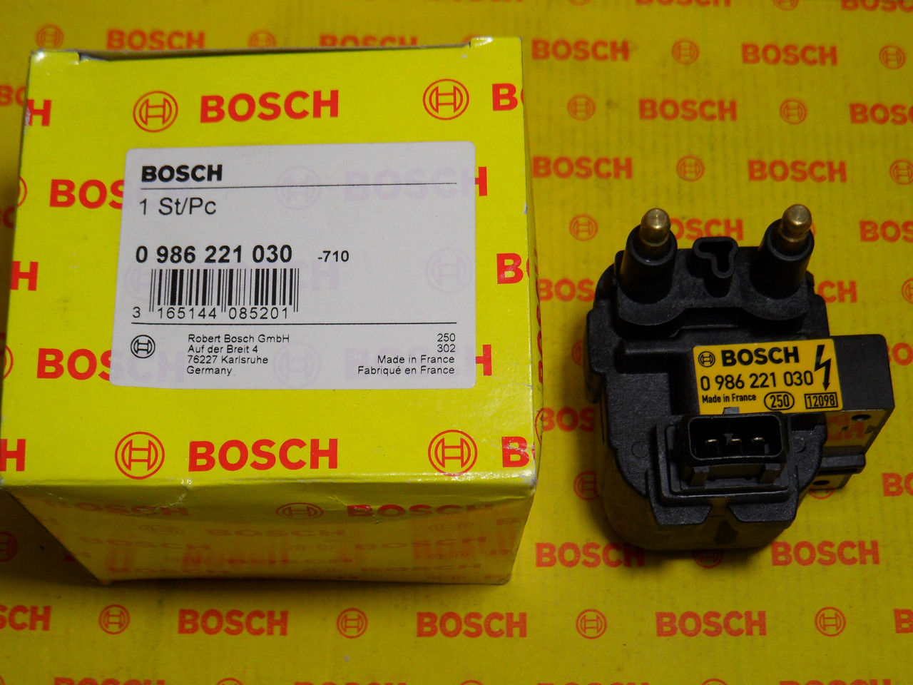 Котушка запалювання Bosch 0986221030, 0 986 221 030, 70863020, Volvo, Renault,