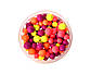 Бойли Carp Pro Method Multicolor Pop Ups 8/6мм Free приманка для риболовлі, фото 2