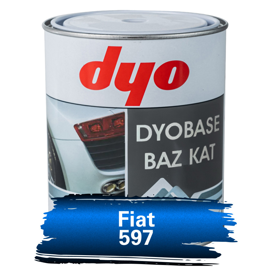 Fiat 597 Фарба металік база DYO 1 л, фото 1