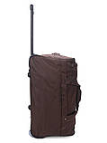 Сумка на колесах середня M корич. 65х32х30см/60л/2.6кг/Snowball 371-62, фото 3