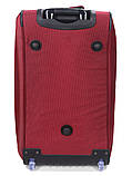 Сумка на колесах велика L червона 75х36х38см/98л/3.6кг/Snowball 371-52, фото 5