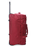 Сумка на колесах велика L червона 75х36х38см/98л/3.6кг/Snowball 371-52, фото 3