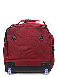 Сумка на колесах велика L червона 75х36х38см/98л/3.6кг/Snowball 371-52, фото 6