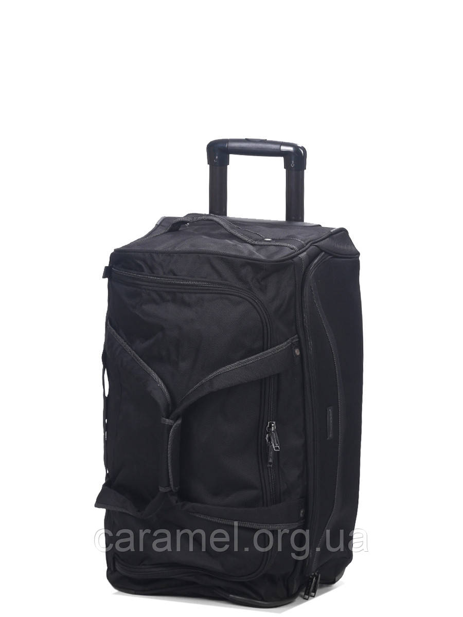 Сумка на колесах середня M чорна 65х32х30см/60л/2.6кг/Snowball 371-62