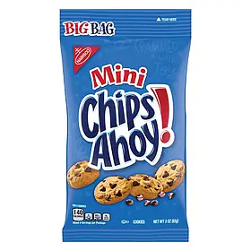 Печиво Nabisco Mini Chips Ahoy Cookies 85g