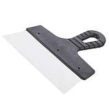 Шпатель з нержавійної сталі 200 мм INTERTOOL KT-2200, фото 2